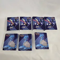 Lot Of 7 Pokemon S&V Stellar Crown - MINI ALBUM PORTFOLIO No Booster Pack - New - Image 1