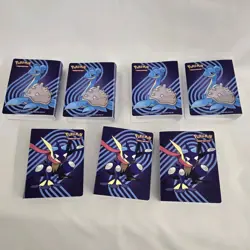 Lot Of 7 Pokemon S&V Stellar Crown - MINI ALBUM PORTFOLIO No Booster Pack - New - Image 2