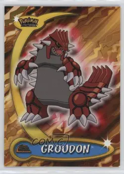 Groudon Topps Pokemon Advanced Challenge #33 2004 - Image 1