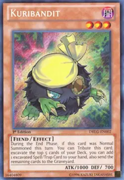 Yugioh! MP Kuribandit - DRLG-EN002 - Secret Rare - Unlimited Edition Moderately - Image 1