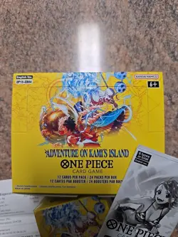 One Piece TCG OP15-EB04 - Booster Box (UNSEALED) and SEALED Double & Dash Pack - Image 2
