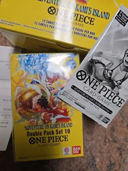 One Piece TCG OP15-EB04 - Booster Box (UNSEALED) and SEALED Double & Dash Pack - Image 3