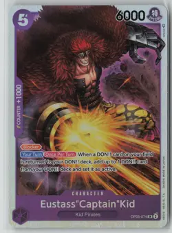 Eustass"Captain"Kid OP05-074 One Piece Awakening of the New Era Super Rare NM - Image 1