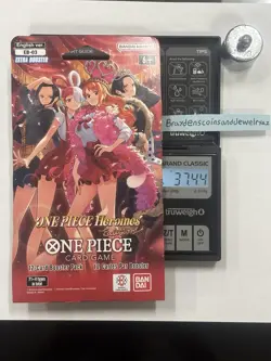 2x HEAVY🔥 One Piece EB-03 Heroines Edition Booster Packs (37.45g/37.44g) - Image 2