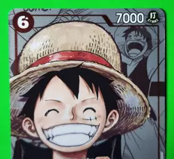 Monkey.D.Luffy P-001 Promo 25th Anniversary Alt Art One Piece TCG English NM - Image 3