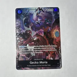 Bandai One Piece CCG Gecko Moria PRB02-013 Foil Rare 7000 Alt Art - Image 1