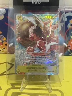 ONE PIECE ENGLISH Monkey D. Luffy OP15-119 SEC ALT Adventure on KAMI's OP15 - Image 1