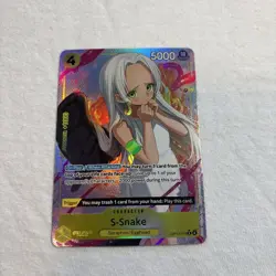 One Piece - S-Snake (Alternate Art) - Carrying On His Will OP13-114 - NM - Image 1