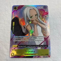 One Piece - S-Snake (Alternate Art) - Carrying On His Will OP13-114 - NM - Image 2