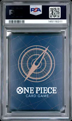 2025 ONE PIECE JPN OP11-A FIST OF DIVINE SPEED ALTERNATE ART #080 GEAR TWO PSA 9 - Image 2