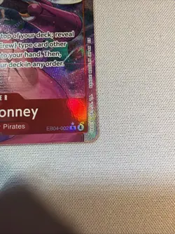 Jewelry Bonney (EB04-002) (alt art sr EB04-002 Adventure on Kami's Island Foil - Image 2