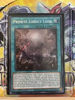 Yugioh! Primite Lordly Lode - BLMM-EN172 - Secret Rare - 1st Edition Near Mint - Image 1