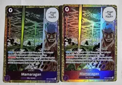 One Piece TCG Mamaragan OP15-078 SR EVENT Adventure on Kami’s Island x2 Foil - Image 1