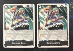 2x Roronoa Zoro OP15-094 One Piece Adventure on Kami’s Island - Image 1