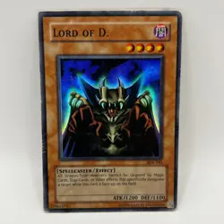 Lord of D. SDK-041 Super Rare Holo Yugioh TCG - LP/MP - Image 1