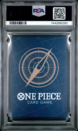 2023 ONE PIECE JPN OP03-PILLARS OF STRENGTH #122 SOGEKING PSA 10 - Image 2