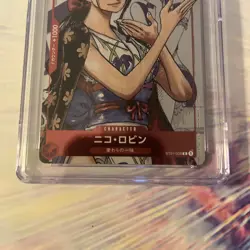 2022 ONE PIECE NICO ROBIN MANGA ALTERNATE ART CGC 9.5 MINT+ - Image 3