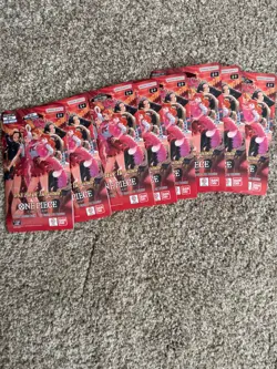One piece- Heroines Edition English EB-03 LOT OF 8 SEALED SLEEVES - Image 2