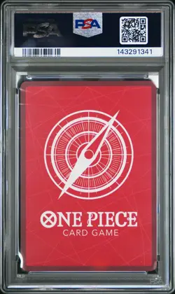 2025 ONE PIECE PROMOS PSA MAGAZINE EXCLUSIVE #001 SHANKS PSA 9 - Image 2