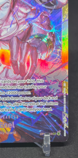 One Piece TCG Adventure on Kami's Island Enel OP15-118 SEC Secret Rare - Image 3
