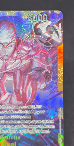 One Piece TCG Adventure on Kami's Island Enel OP15-118 SEC Secret Rare - Image 4