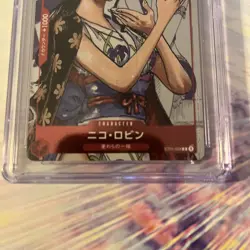 2022 ONE PIECE PREM COLL 25TH ANV JPN MANGA ALT ART #ST01-008 NICO ROBIN CGC 10 - Image 3