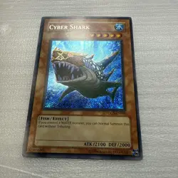 Yugioh Cyber Shark TDGS-EN086 Secret Rare NM - Image 1