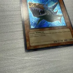 Yugioh Cyber Shark TDGS-EN086 Secret Rare NM - Image 2