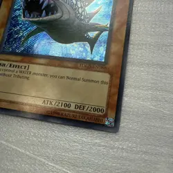 Yugioh Cyber Shark TDGS-EN086 Secret Rare NM - Image 3