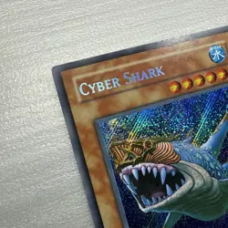 Yugioh Cyber Shark TDGS-EN086 Secret Rare NM - Image 4
