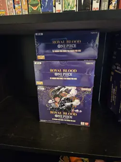 Lot of (4) One Piece English OP-10 Royal Blood Booster Boxes Sealed - Image 2