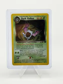 Dark Golbat 7/82 Team Rocket Holo Rare 2000 Unlimited Stage 1 50 HP Pokemon Card - Image 1