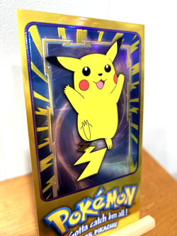 Rare Pokemon Card: Pikachu - TV Animation Edition 1/5 - Holo - Tops 1999 - Image 2