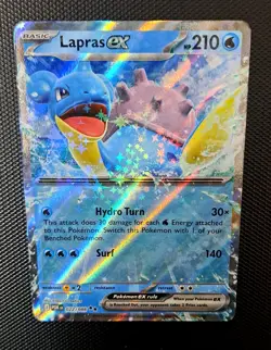 Lapras ex 022/088 Me03: Perfect Order Holo Pokemon Rare English Card NM/LP - Image 3