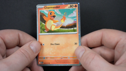 Charmander 020/217 Holo Pokemon Card – Double Swirl Holo – Near Mint/Mint - Image 2