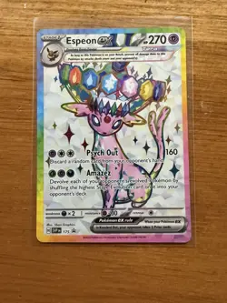 Espeon ex SVP175 Sv: Scarlet & Violet Promo Cards Holo - Image 1