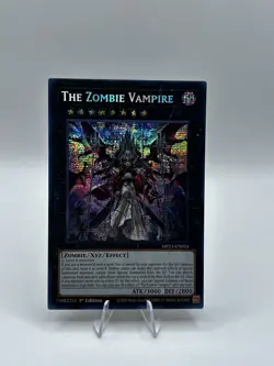 YuGiOh! The Zombie Vampire MP23-EN024 Secret Rare 1st Ed - Image 1
