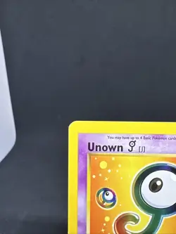 Pokemon TCG Unown Wotc Black Star Promo 38 Hidden Power English Card - Image 3