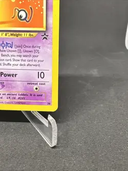 Pokemon TCG Unown Wotc Black Star Promo 38 Hidden Power English Card - Image 5