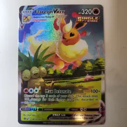 Flareon VMAX SWSH180 Sword & Shield Promo Cards Alternative Art Holo - Image 1