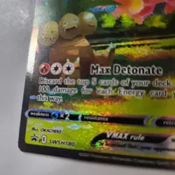 Flareon VMAX SWSH180 Sword & Shield Promo Cards Alternative Art Holo - Image 3