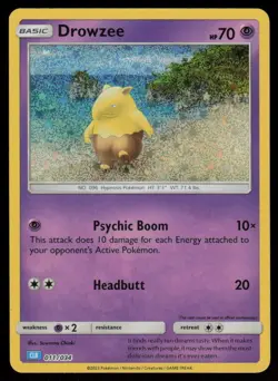 Drowzee Holo Classic Collection Trading Card Game Classic 011/034 NM Pokemon - Image 1