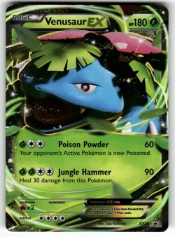 Venusaur EX XY28 XY Promos MP Pokemon Card TCG - Image 1