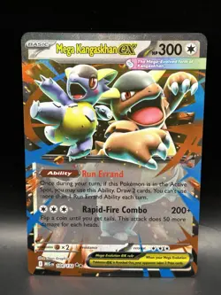 Mega Kangaskhan ex 104/132 (4x) - Pokemon Mega Evolution Base Cards - NM - Image 2