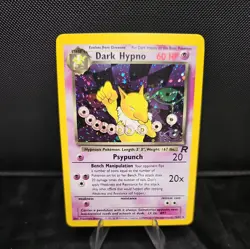 Dark Hypno - 9/82 - Pokemon Team Rocket Unlimited Holo Rare Card WOTC LP Vintage - Image 1