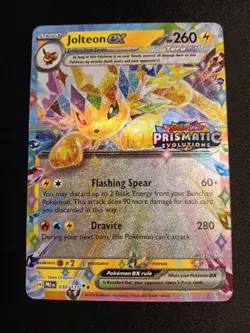 Jolteon ex - (Prismatic Evolutions Stamp) 030/131 Miscellaneous Cards & Products - Image 1