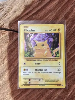 Pokemon TCG 2016 Pikachu Holo Basic Card Lot (2) - 35/108 - Image 3