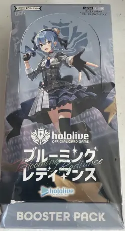 hololive OFFICIAL CARD GAME 1st Edition Blooming Radiance Booster BOX - Image 1