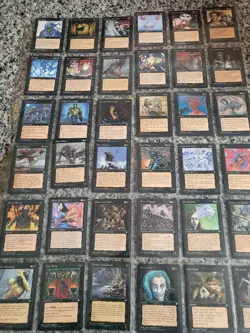MTG Ice Age Near Complete 382/383 Cards (missing only Necropotence) - Image 1