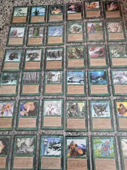 MTG Ice Age Near Complete 382/383 Cards (missing only Necropotence) - Image 4